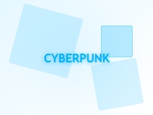 High Contrast Cyberpunk Font Styles